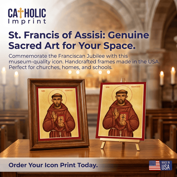 St. Francis of Assisi Icon Print - St. Francis of Assisi Icon Print ...