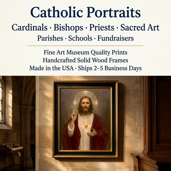 Catholic Portraits, Museum Quality Archival Prints for Diocese, Parish ...