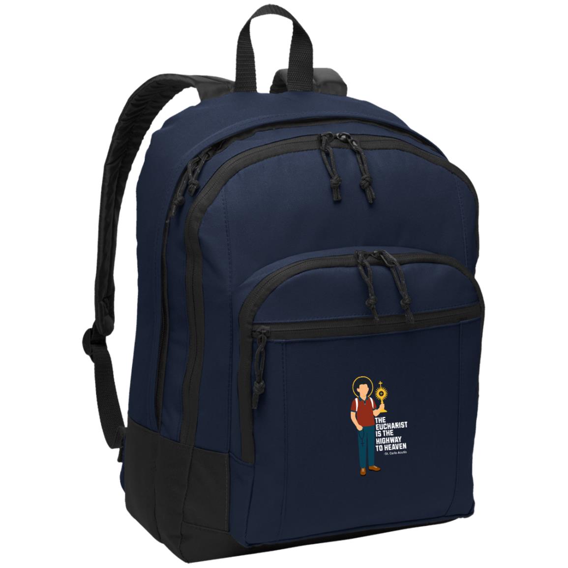 adults with kids backpacks St. Carlo Acutis Official Backpack for Kids and Young Adults – Catholic Imprint