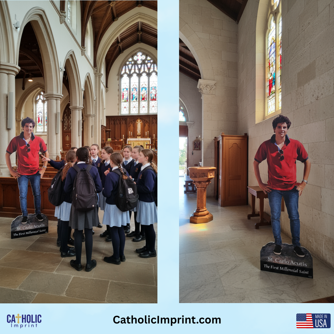 St. Carlo Acutis Lifesize Standee